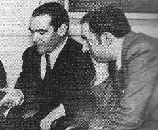 A Neruda le esperaba Lorca en la estación de Atocha a su llegada a Madrid.
