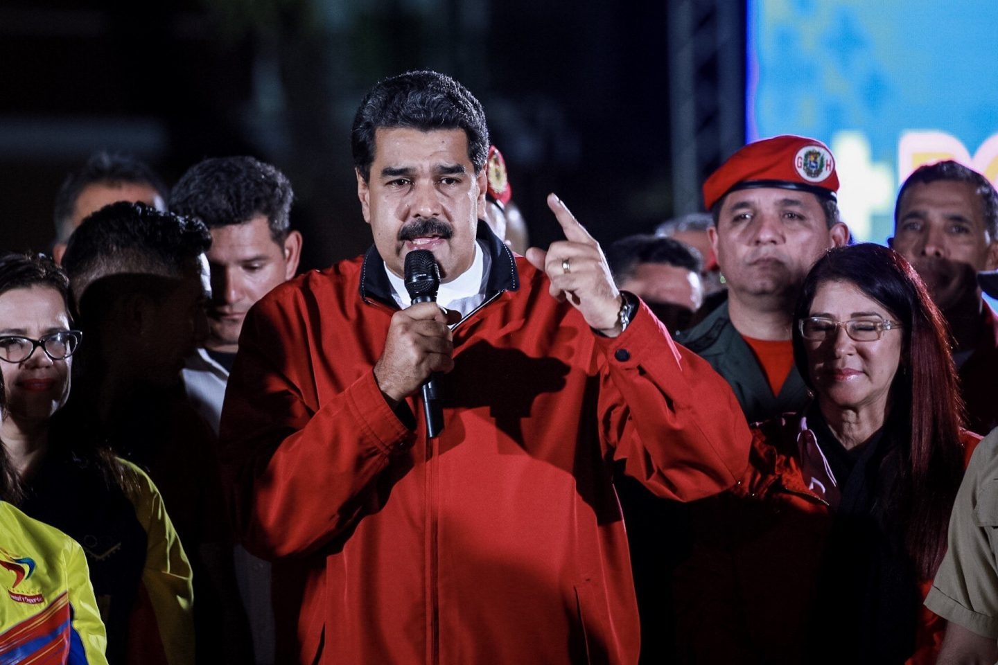 Nicolás Maduro, tras las elecciones del domingo en Venezuela.