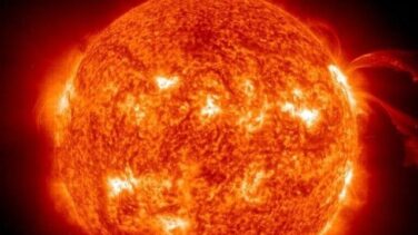 El núcleo solar gira cuatro veces más rápido que la superficie del Sol