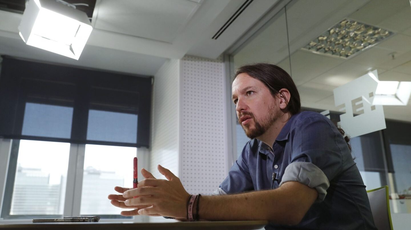 El líder de Podemos, Pablo Iglesias.