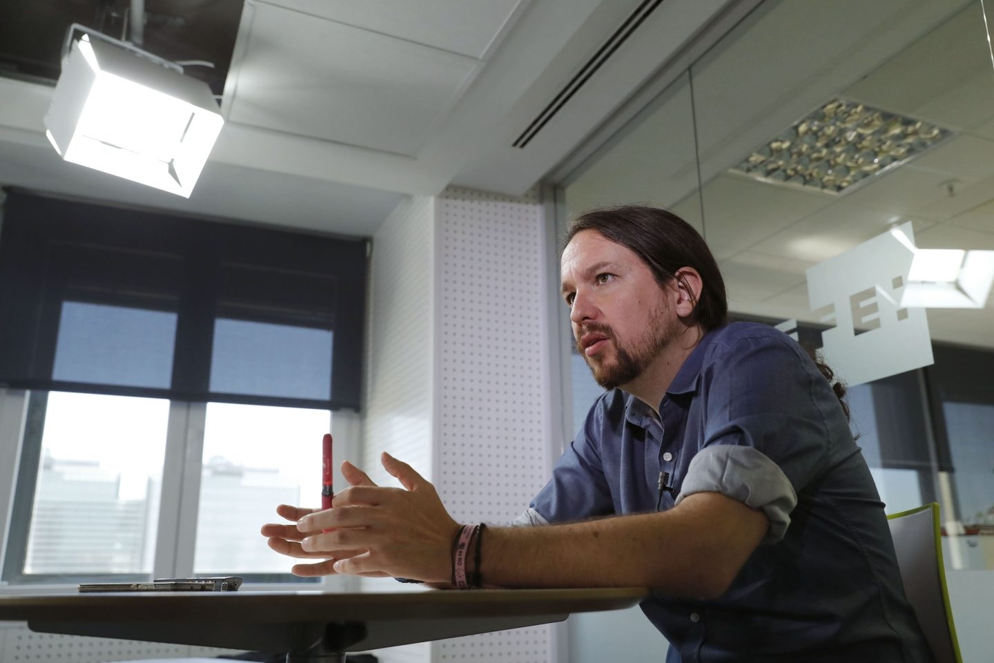 El líder de Podemos, Pablo Iglesias.