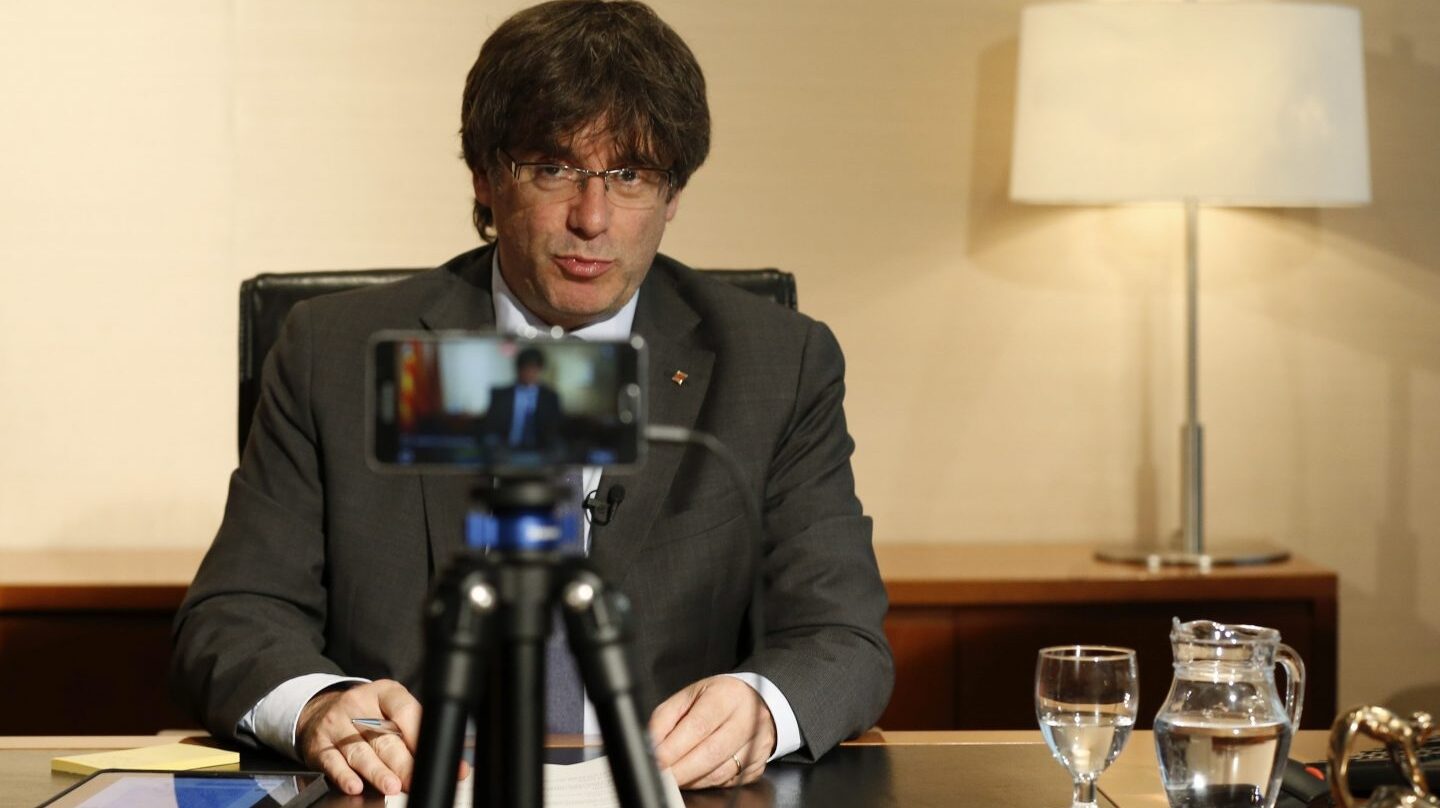 Carles Puigdemont ha asegurado este martes que un ejército propio es "absolutamente indispensable" para Cataluña.