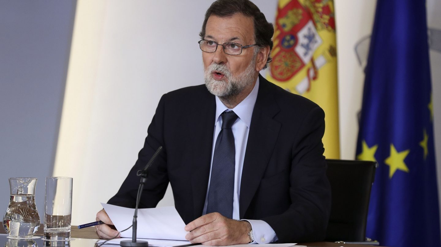 El presidente del Gobierno Mariano Rajoy.