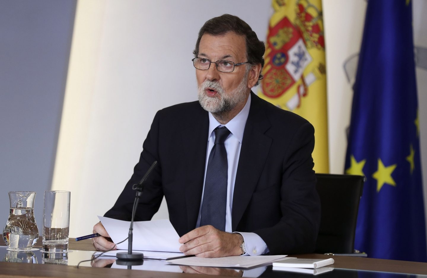 El presidente del Gobierno Mariano Rajoy.