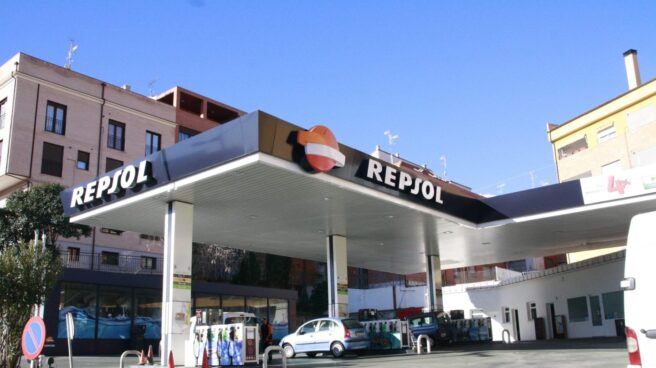 repsol gasolinera ep Una estación de servicio de la red de Repsol.