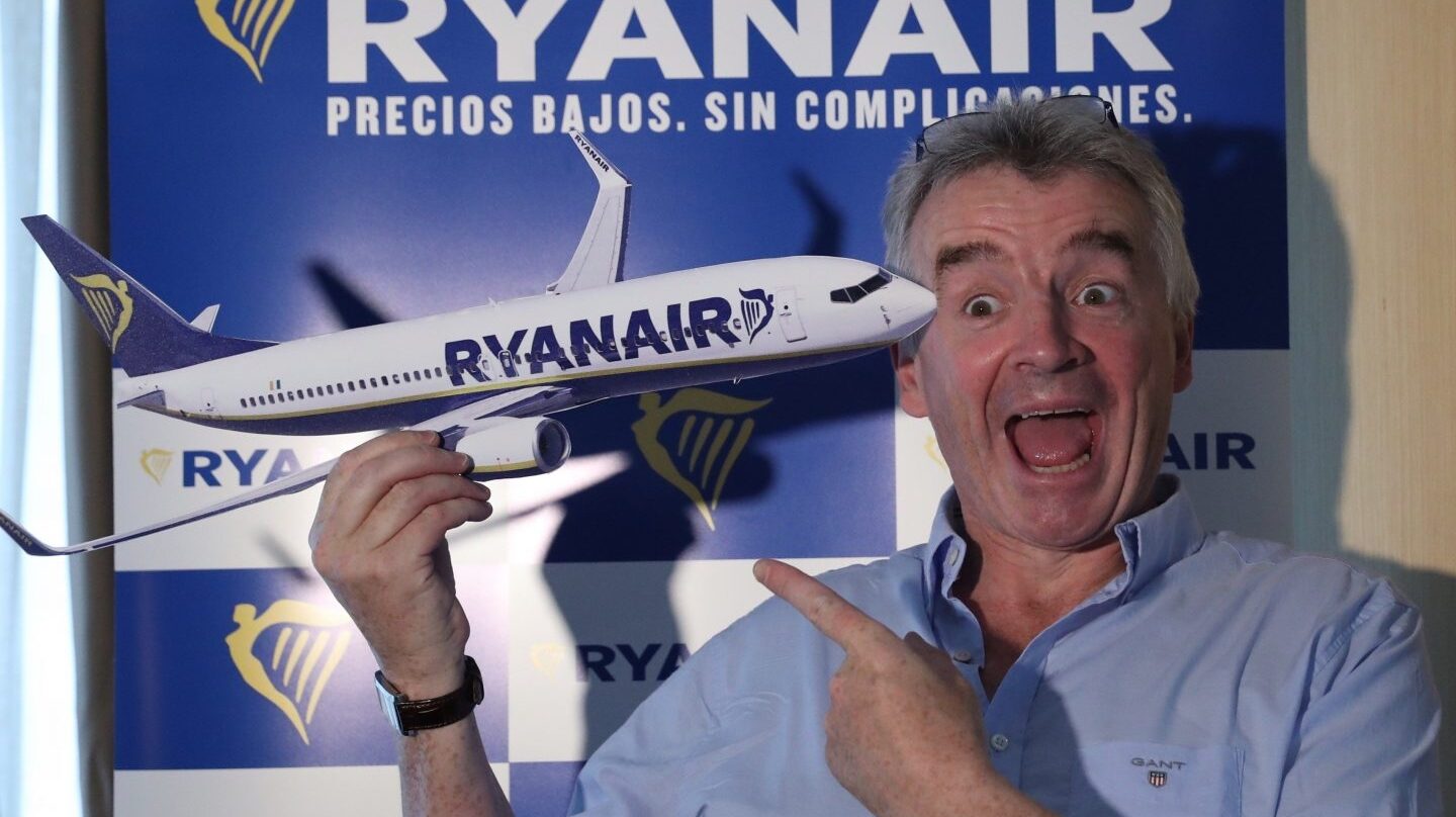 El consejero delegado de Ryanair, Michael O'Leary.