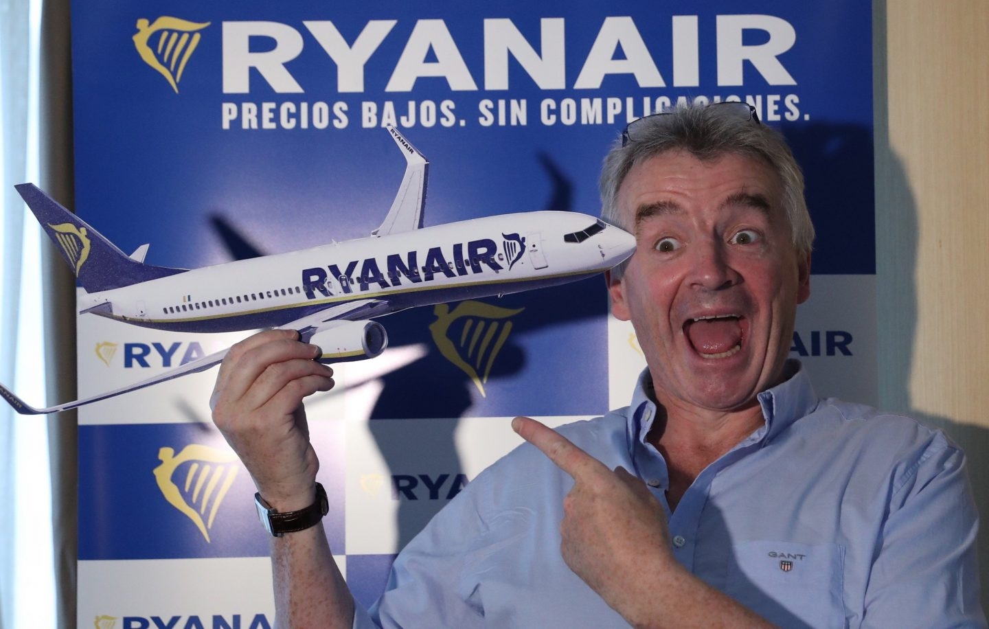 El consejero delegado de Ryanair, Michael O'Leary.