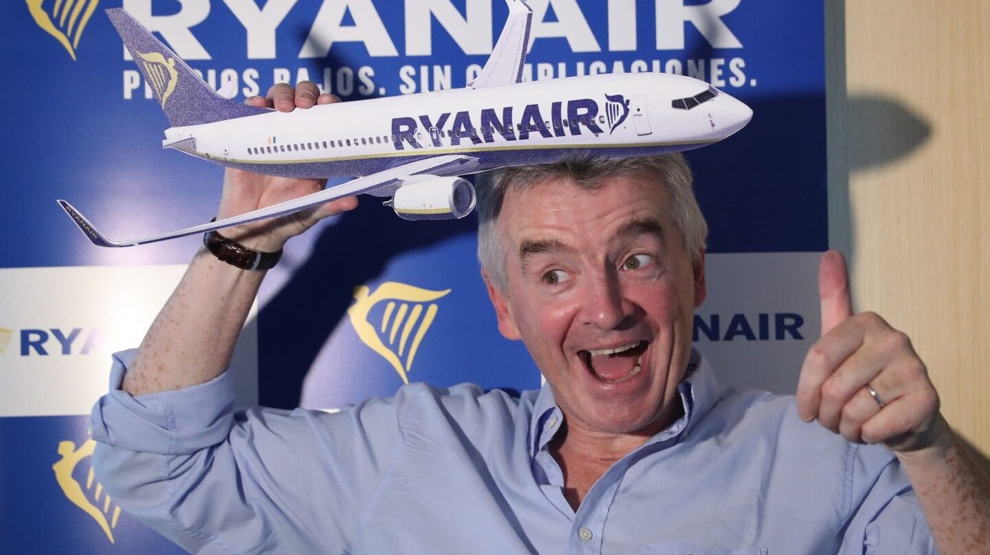 El consejero delegado de Ryanair, Michael O'Leary.