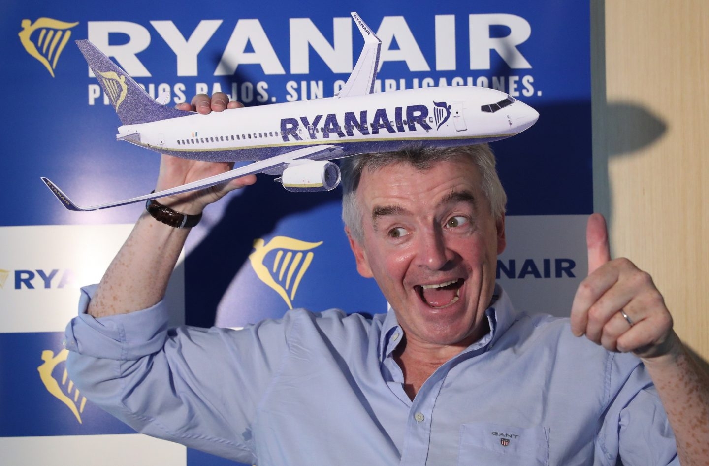 El consejero delegado de Ryanair, Michael O'Leary.