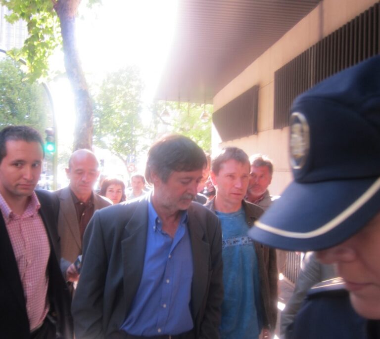 Prohíben el recibimiento al líder sindical abertzale Usabiaga a la salida de la cárcel