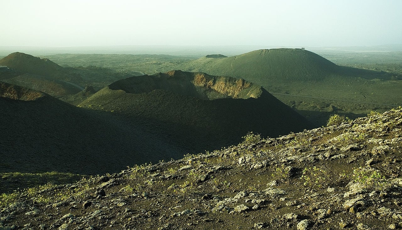 Parque Nacional de Timanfaya, en Lanzarote.