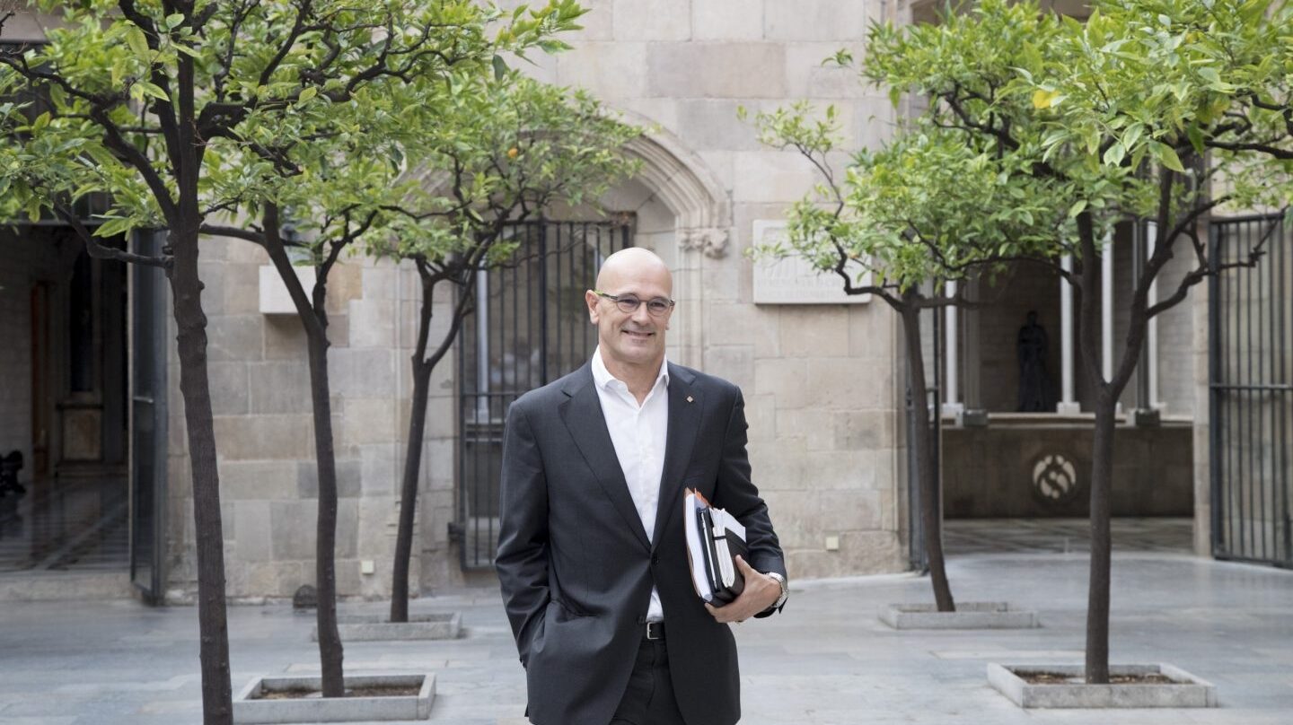 El consejero de Asuntos Exteriores de la Generalitat de Cataluña, Raül Romeva.