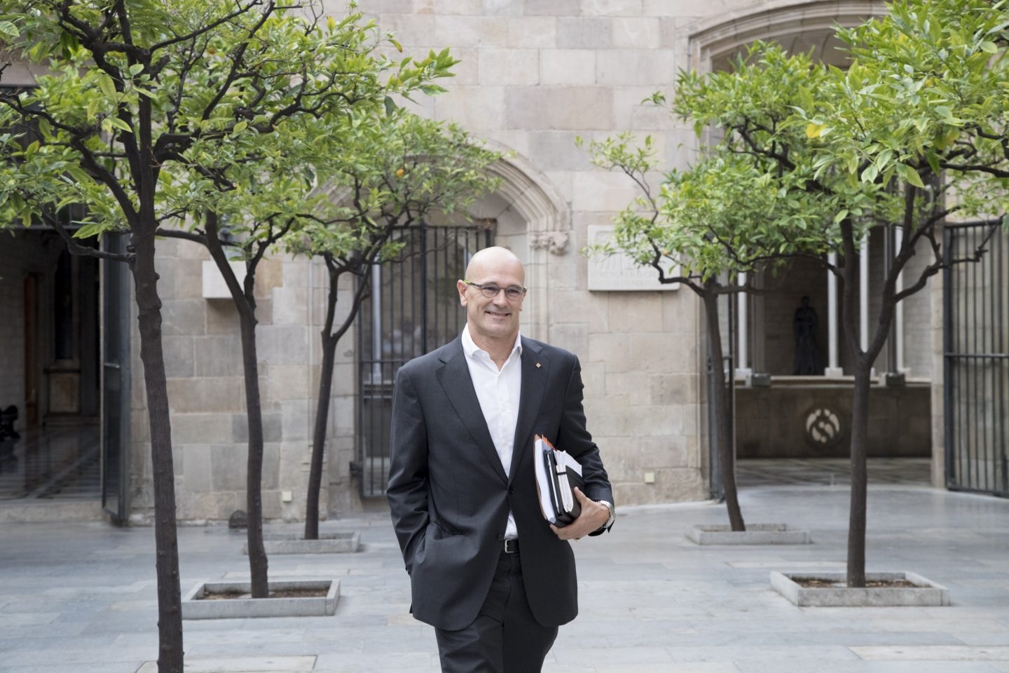 El consejero de Asuntos Exteriores de la Generalitat de Cataluña, Raül Romeva.