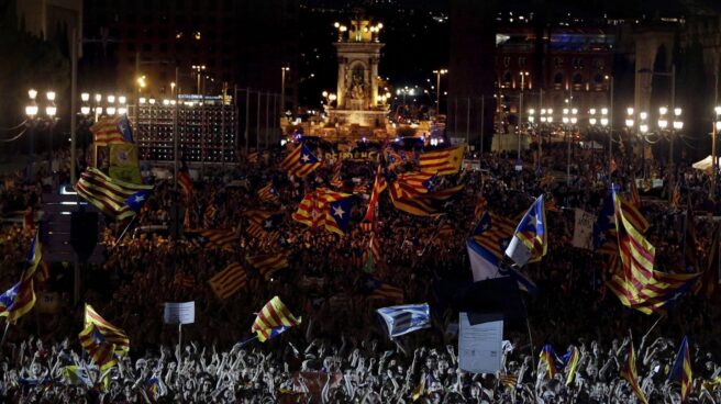 Acto unitario de final de campaña en Barcelona. Acto unitario de final de campaña en Barcelona.