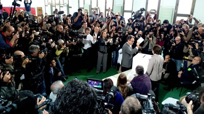 Artur Mas sacó las urnas el 9-N.