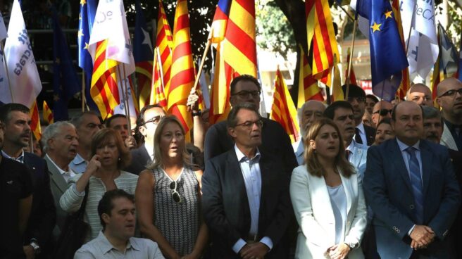 Referéndum 1-O: Artur Mas, en la Diada.