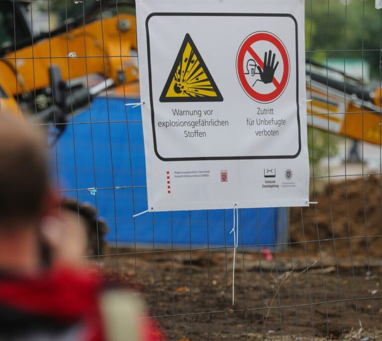 Desactivada la bomba de la Segunda Guerra Mundial en Frankfurt que provocó miles de evacuados