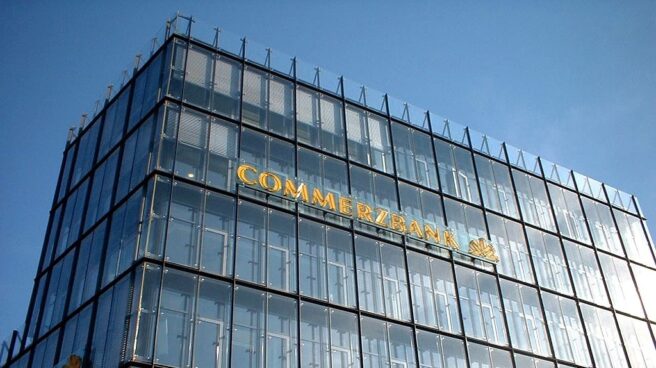 Edificio de Commerzbank en Bielefeld.