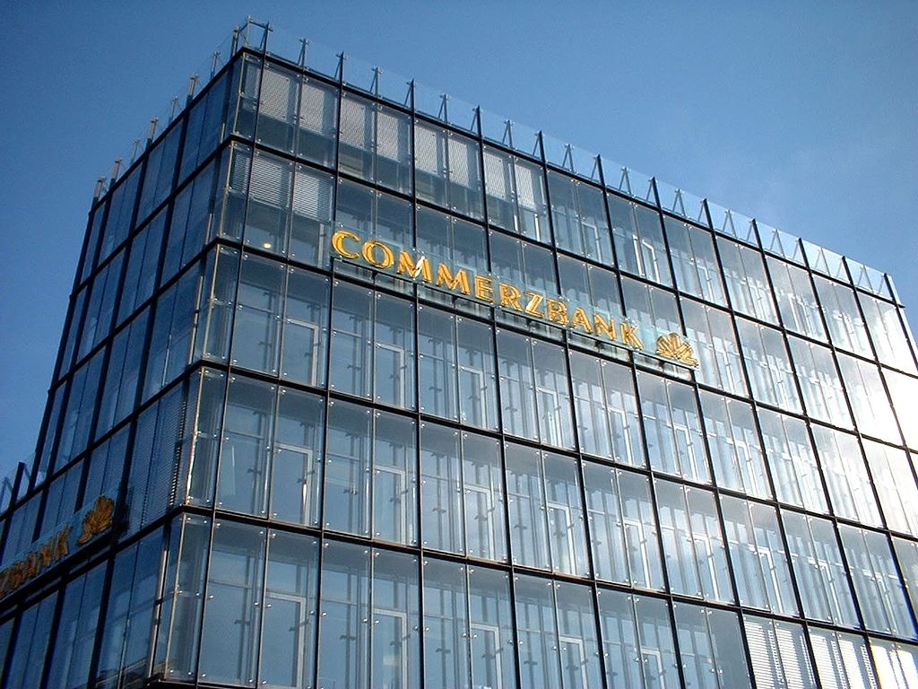 Edificio de Commerzbank en Bielefeld.