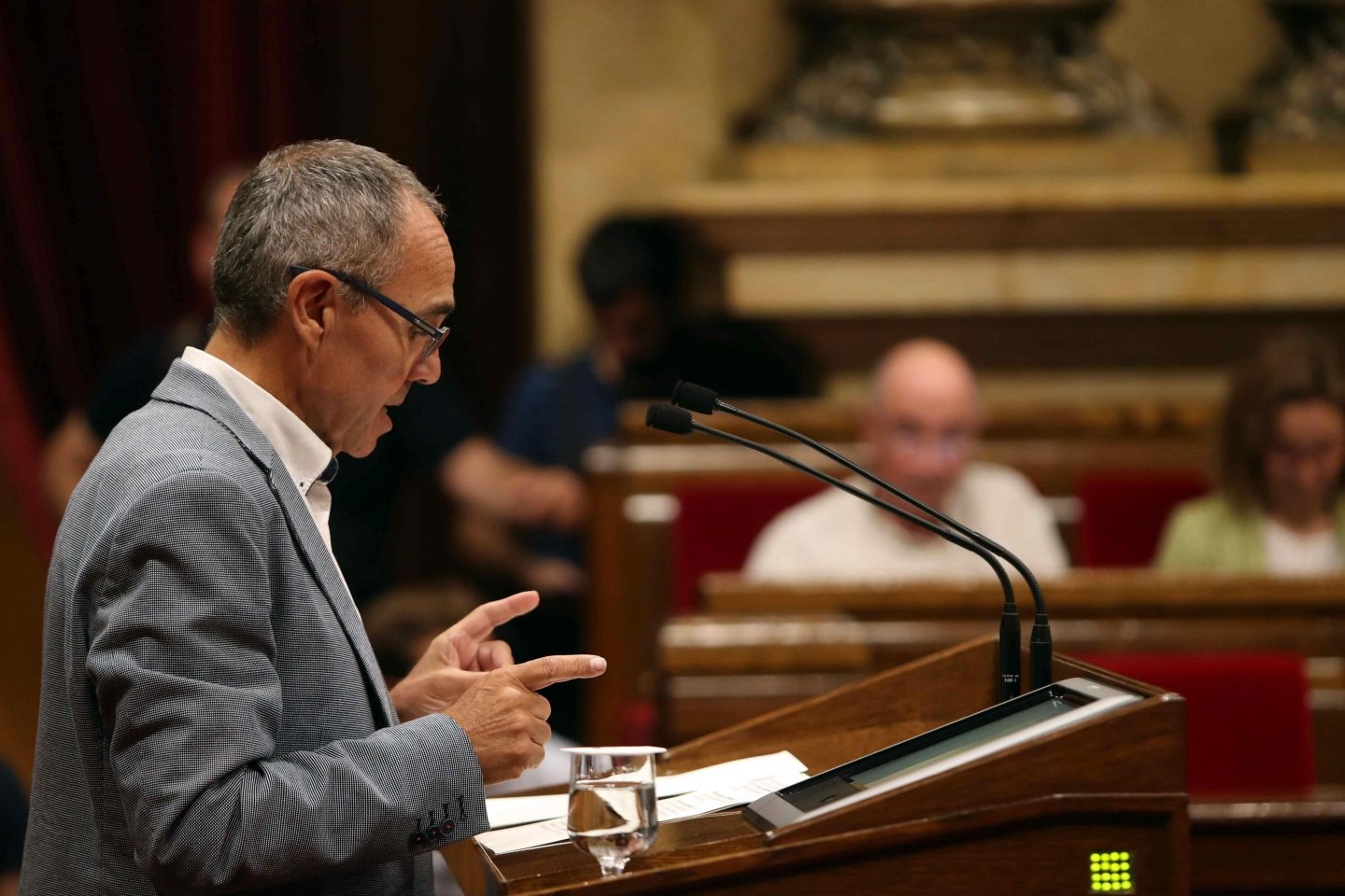 Referéndum 1-O: El portavoz de Catalunya Si que es pot, Joan Coscubiela.