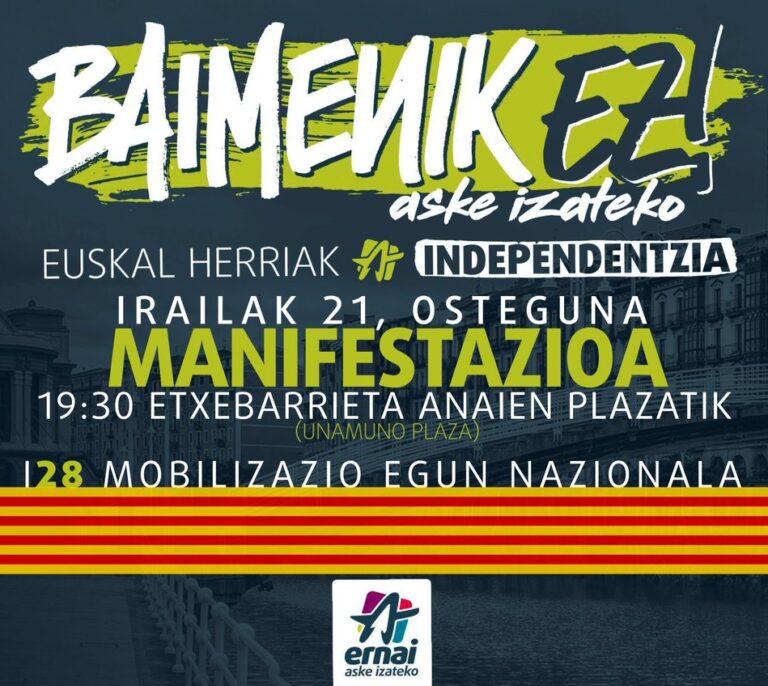 Sortu moviliza a sus juventudes para alentar la 'desobediencia' en Cataluña