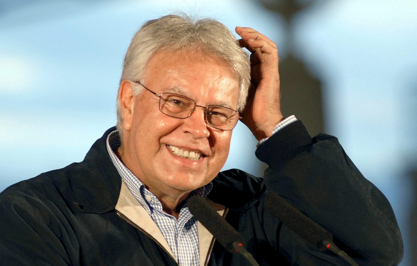 El ex presidente del Gobierno Felipe González.