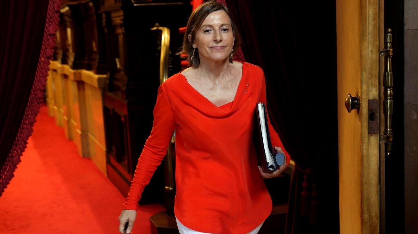La presidenta del Parlament, Carme Forcadell.