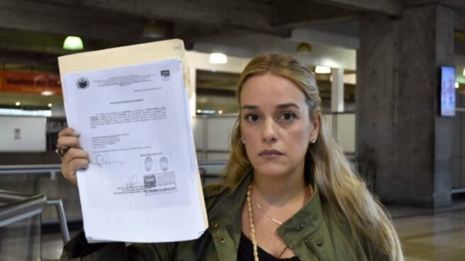 Lilian Tintori, con la prohibición de salida de Venezuela.