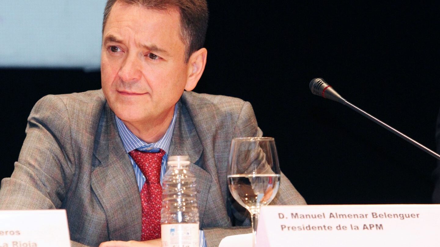 Manuel Almenar, presidente de la Asociación Profesional de la Magistratura.