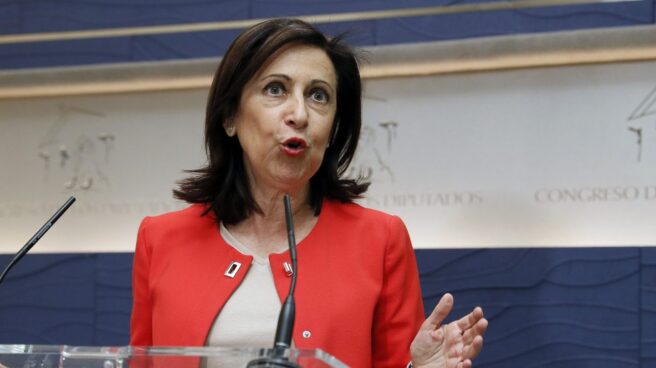 Margarita Robles en el Congreso.