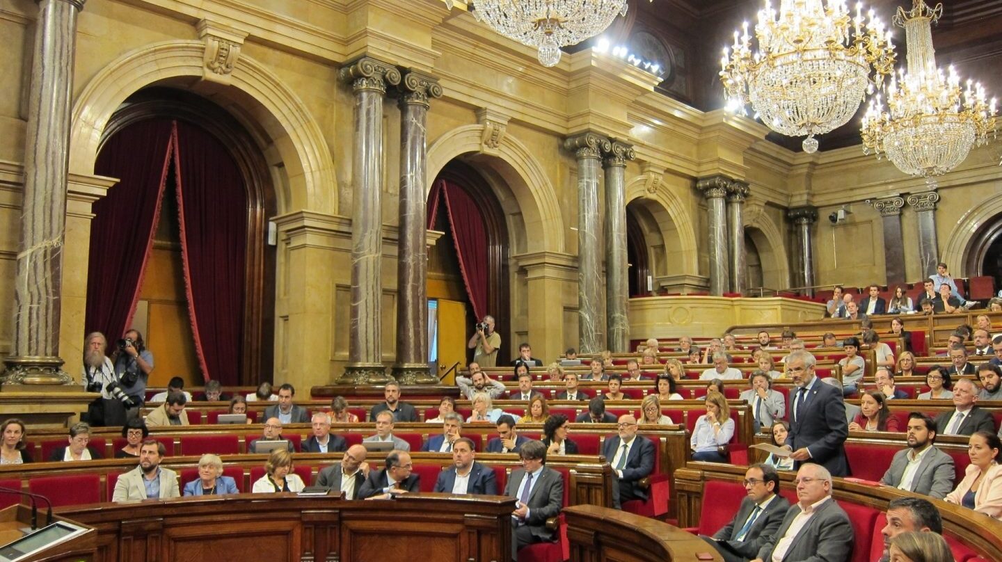 Parlament de Cataluña.