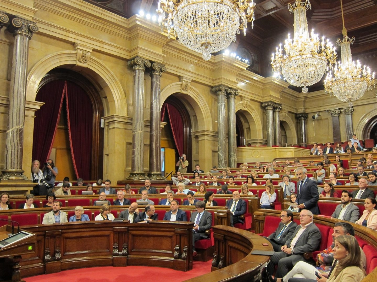 Parlament de Cataluña.