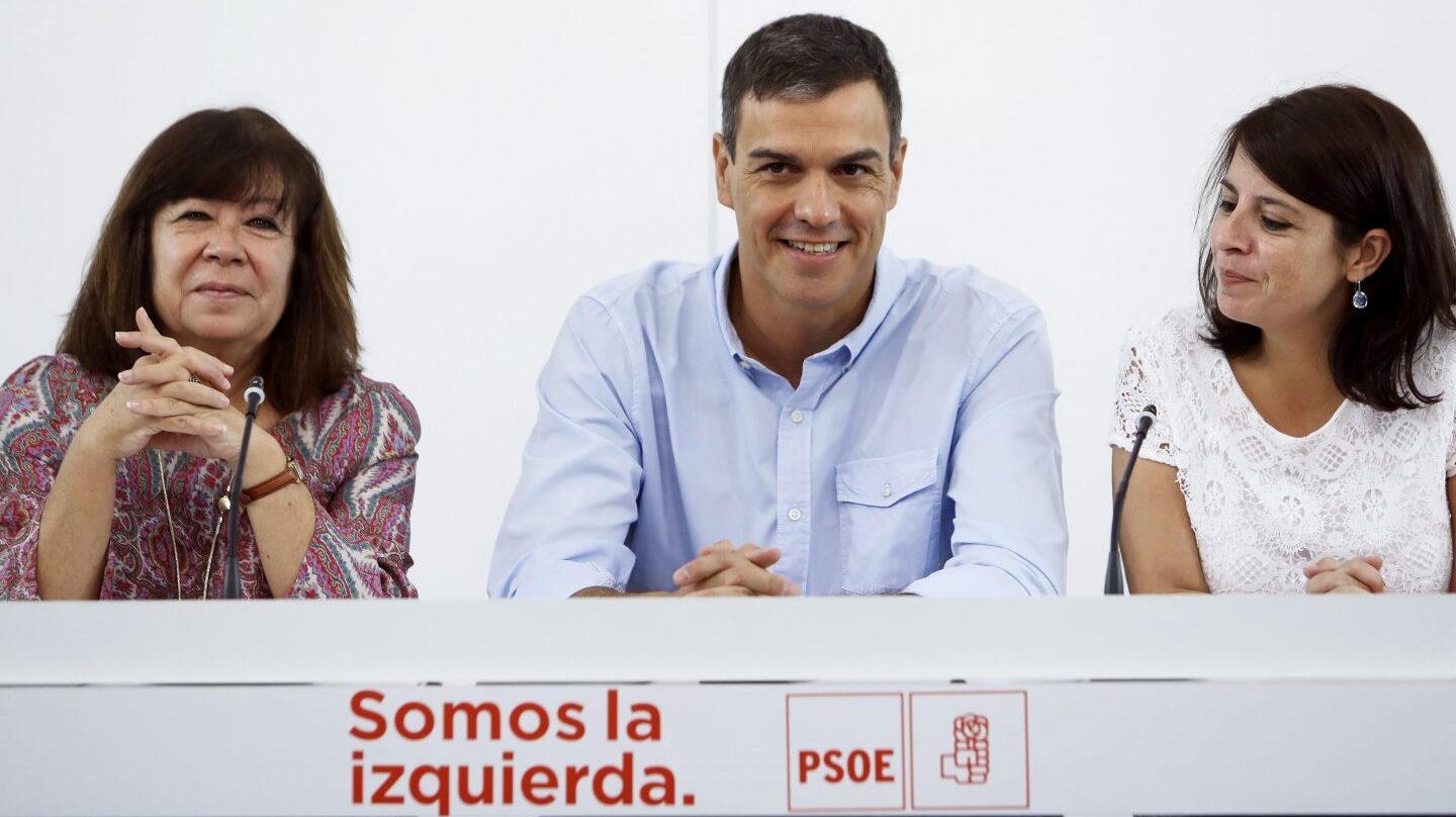 Narbona, Sánchez y Lastra, en la Ejecutiva del PSOE.