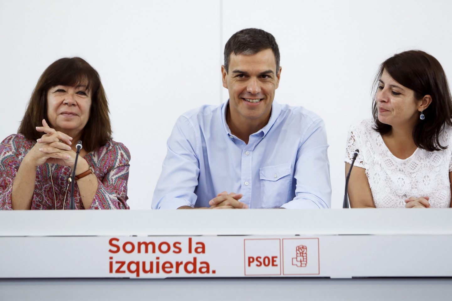 Narbona, Sánchez y Lastra, en la Ejecutiva del PSOE.