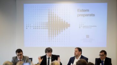Puigdemont y Junqueras sacan pecho de su Agencia Tributaria: "Ya estamos preparados"