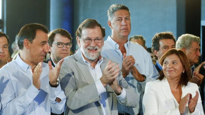 Rajoy, en la interparlamentaria del PP en Valencia.