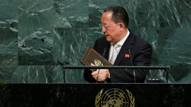 Ri Yong Ho Corea del Norte considera las palabras de Trum,p una declaración de guerra.