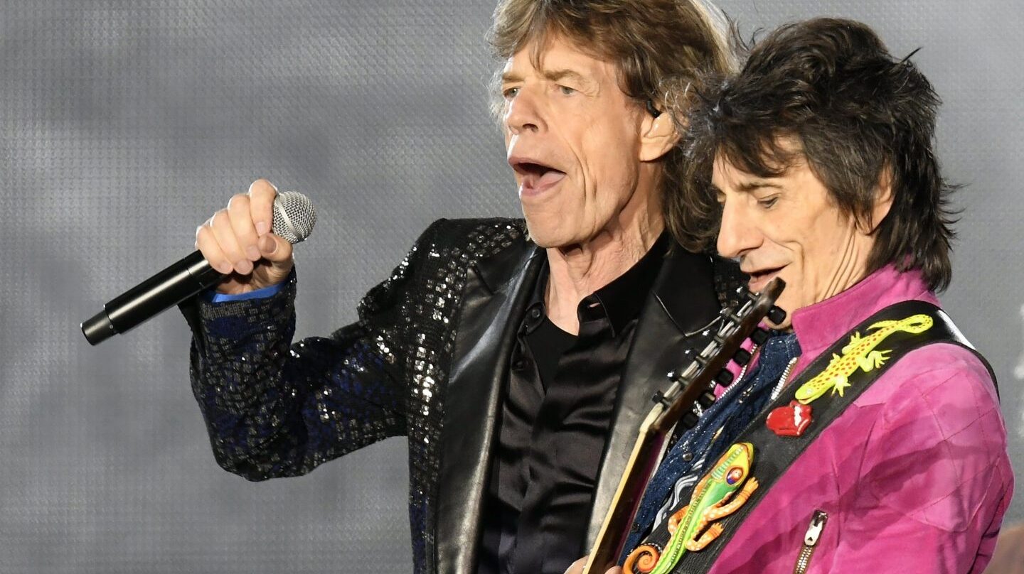 Rolling Stones: Mick Jagger y Ron Wood, en un reciente concierto.