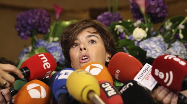 La vicepresidenta del Gobierno, Soraya Sáenz de Santamaría. La vicepresidenta del Gobierno, Soraya Sáenz de Santamaría.