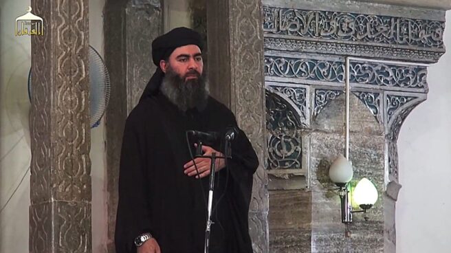 Abu Bakr al-Baghdadi, autoproclamado califa del Estado Islámico.