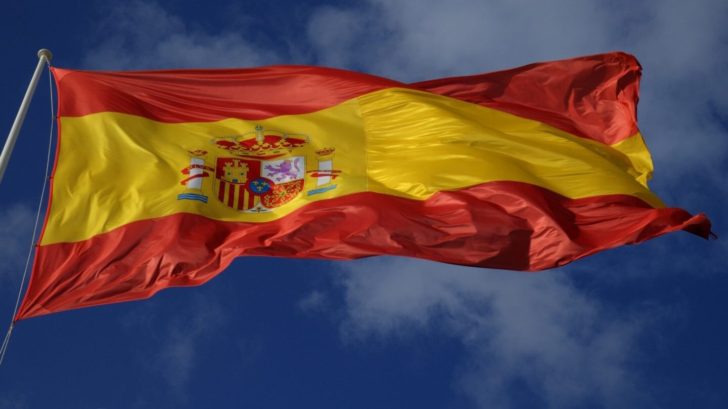 Una bandera española.