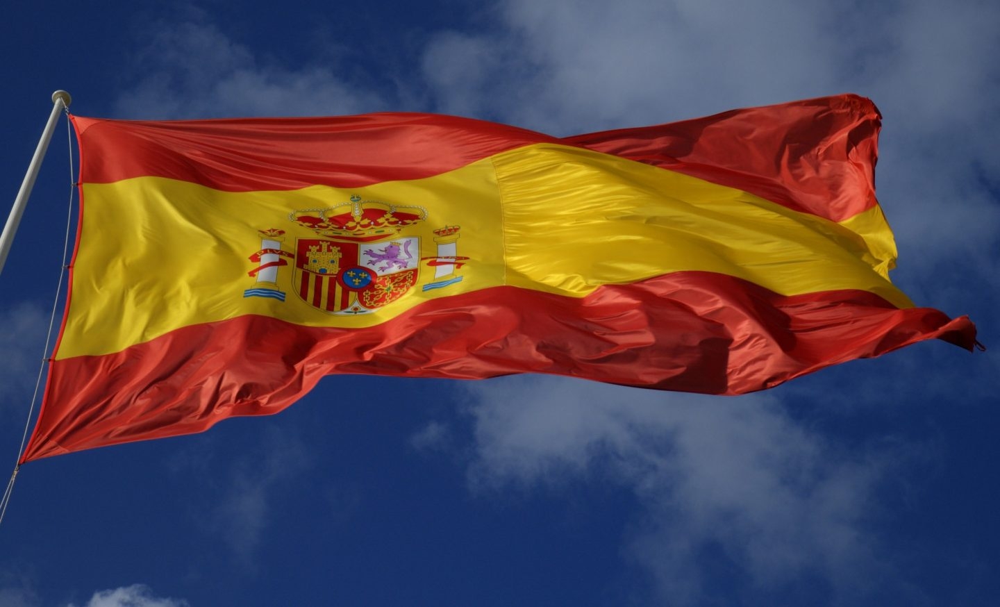 Una bandera española.
