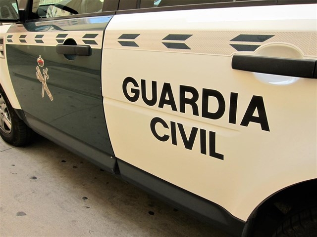 Imagen de archivo de un vehículo de la Guardia Civil.