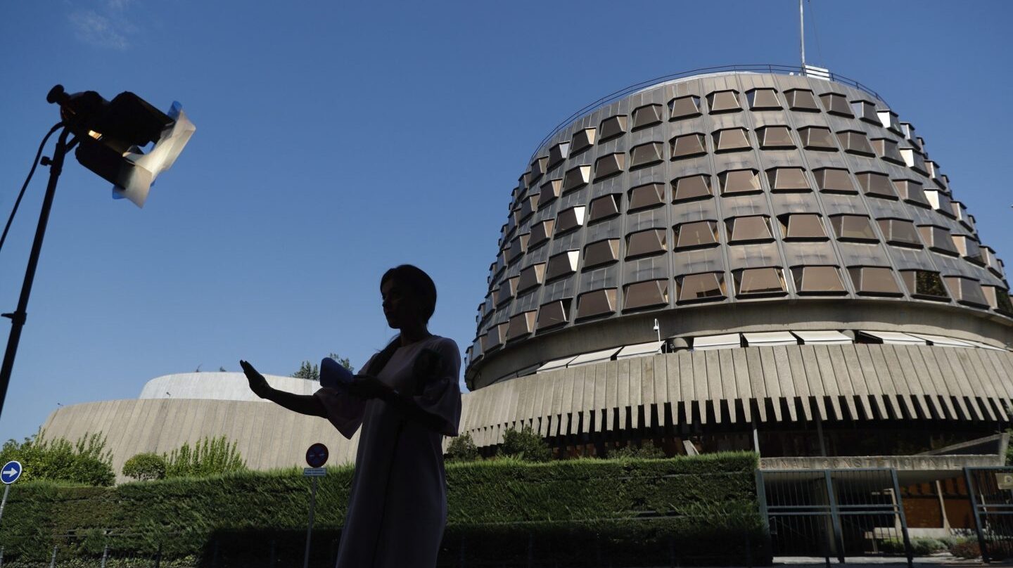 Fachada del Tribunal Constitucional.