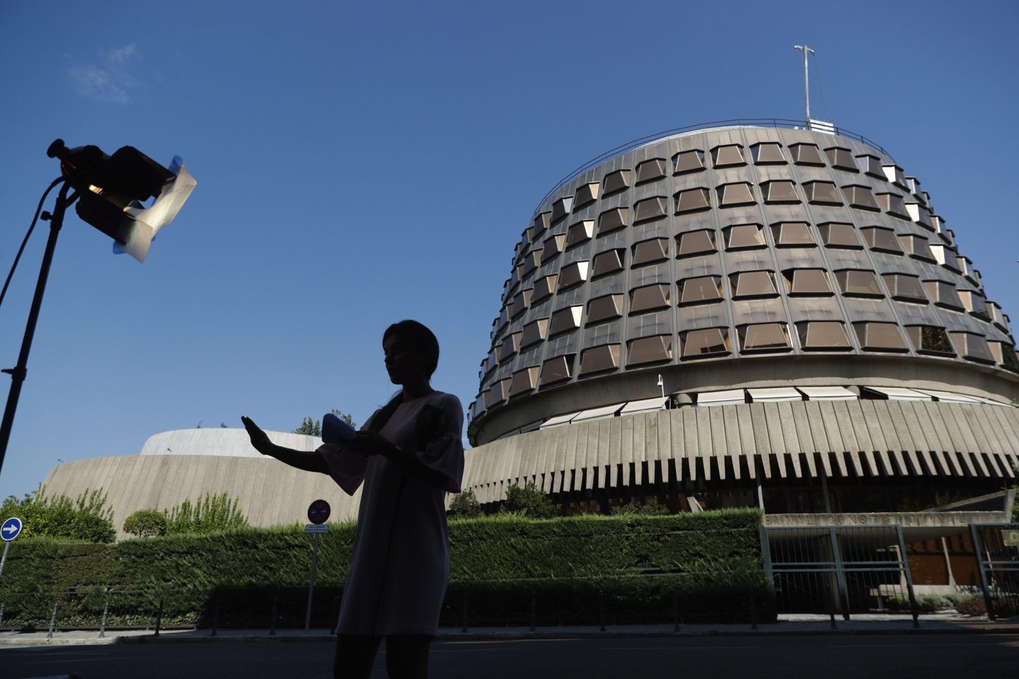 Fachada del Tribunal Constitucional.