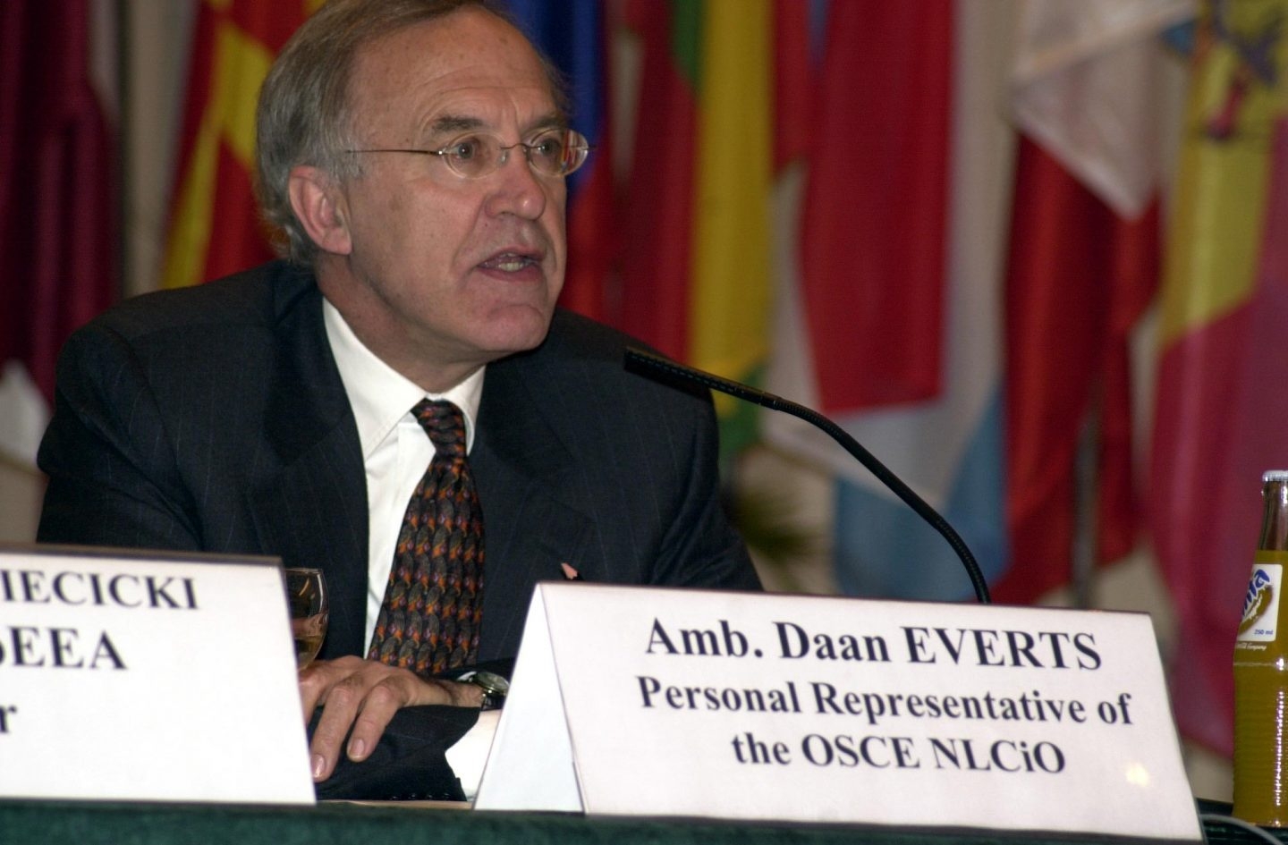 El diplomático Daan Everts, líder de los observadores internacionales desplazados al referéndum de Cataluña.