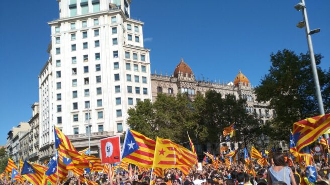 diada Ep Manifestación de la Diada de 2017 en Barcelona.