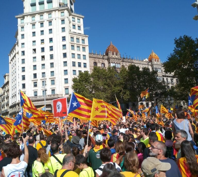 El Gobierno aplica restricciones en el espacio aéreo de Barcelona de cara al 1-O