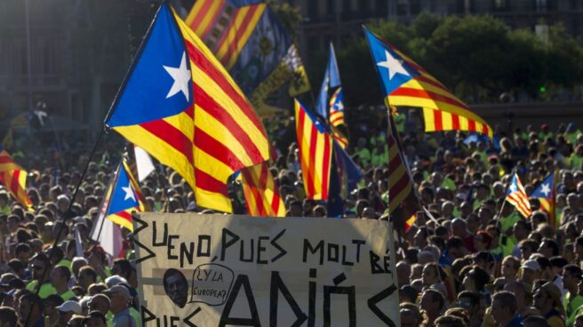 Fracaso del independentismo: 800.000 personas menos que en la Diada del 9-N