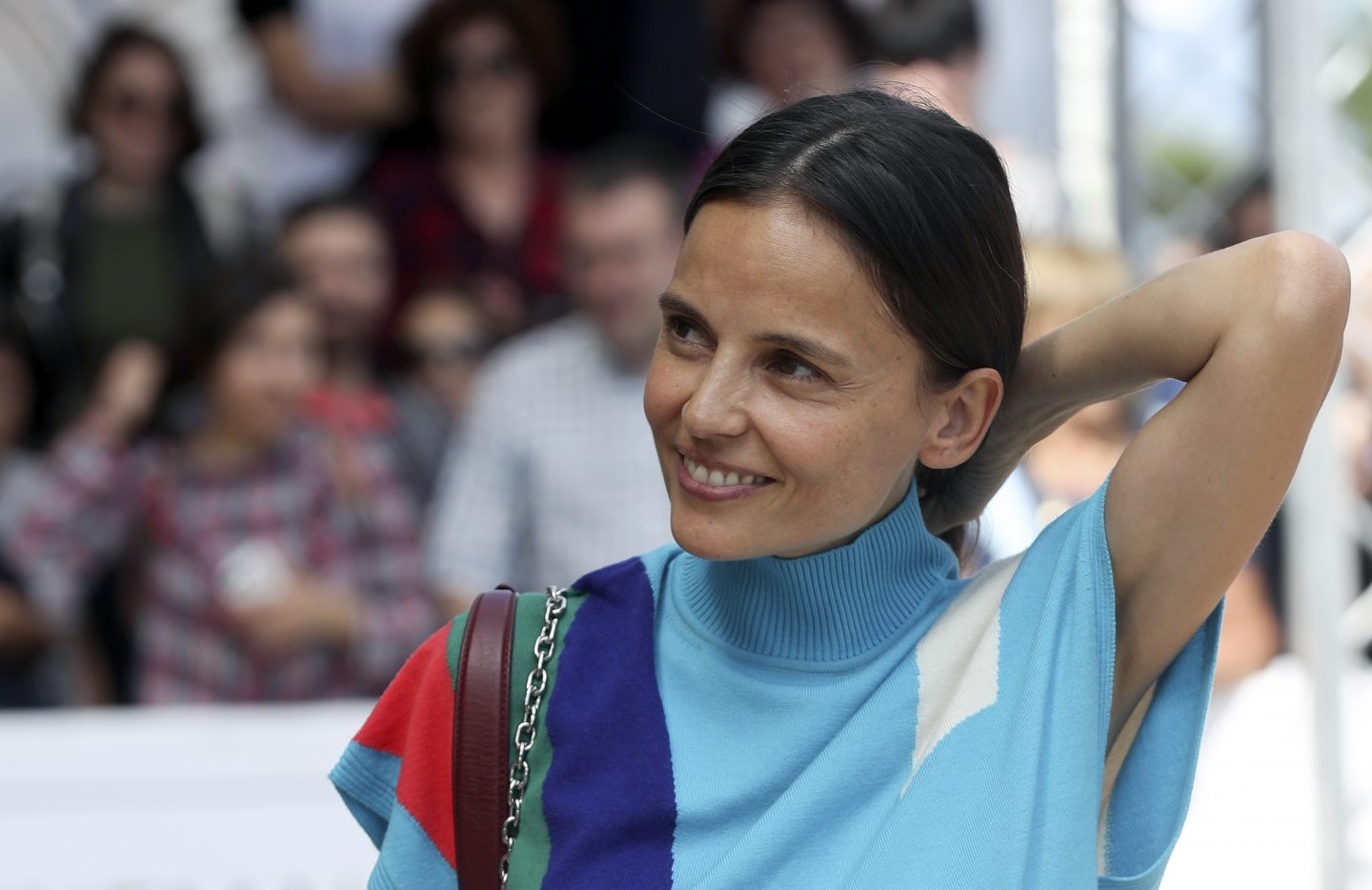 La actriz Elena Anaya en el Festival de San Sebastián.